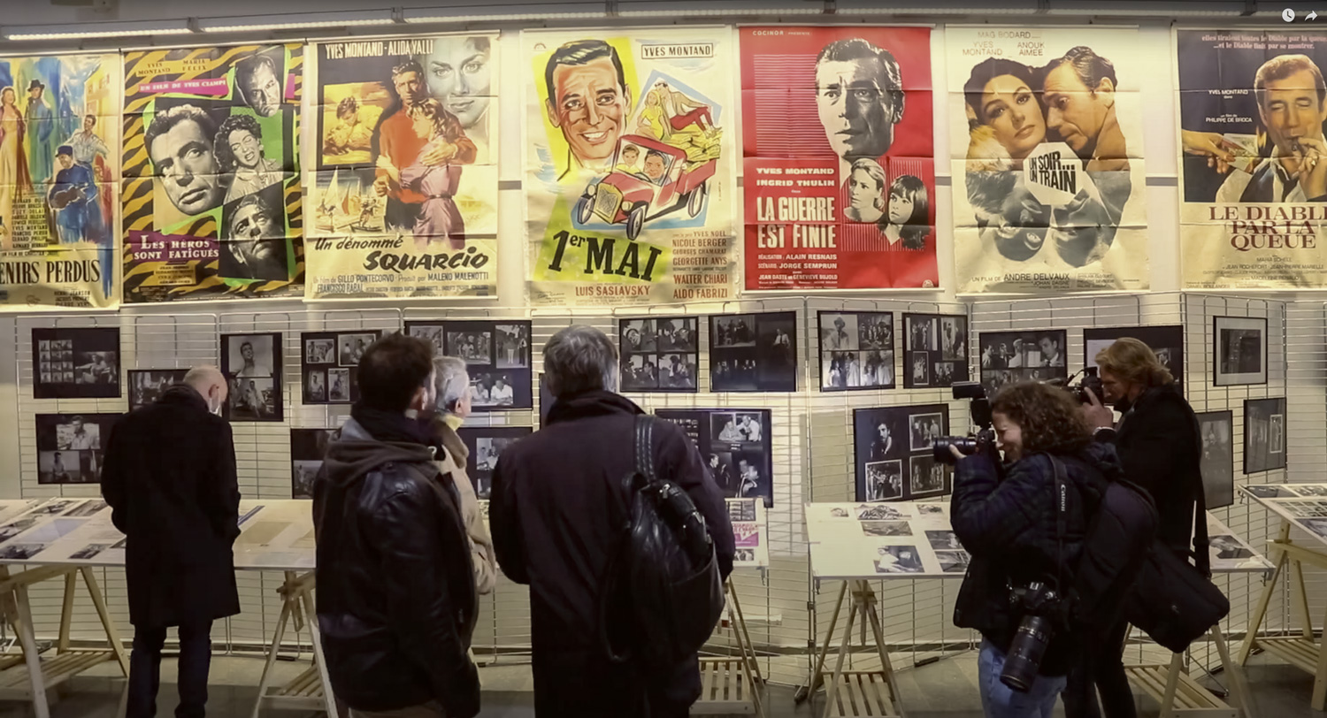 Exposition Yves Montand